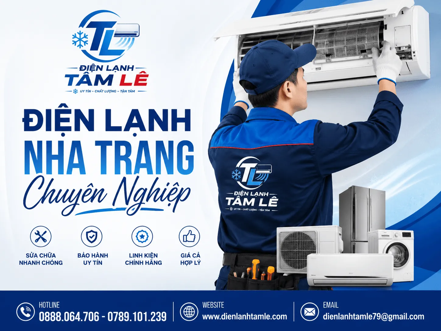 Điện Lạnh Nha Trang - Công ty TNHH TMDV Điện Lạnh Tâm Lê