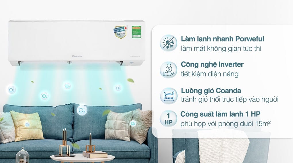 Máy Lạnh Daikin Inverter