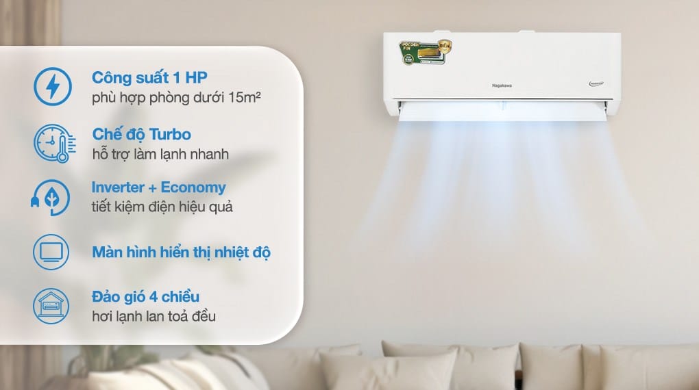 Máy Lạnh Nagakawa Inverter