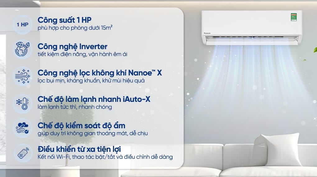 Máy Lạnh Panasonic Inverter